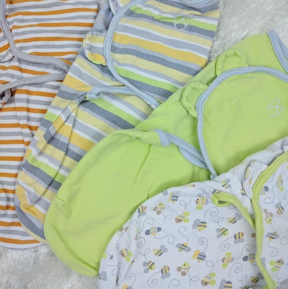 Bundle of 4 SwaddleMe Infant Swaddlers - Picture 2 of 5